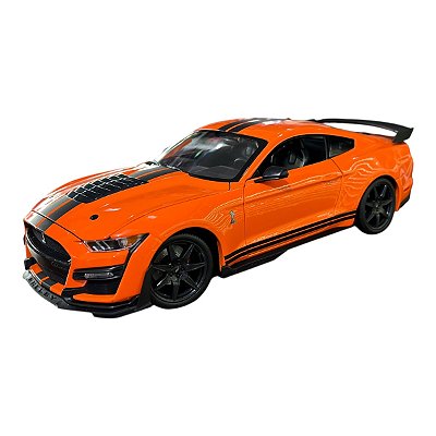 Miniatura Ford Mustang Shelby GT500 Laranja Maisto 1:18