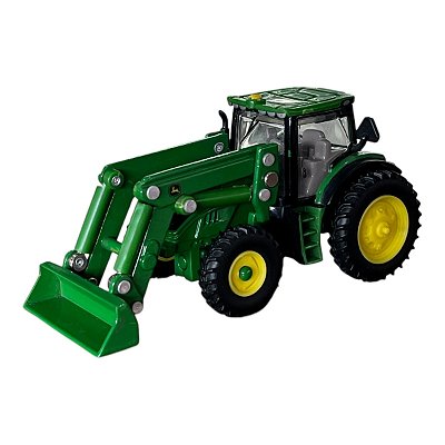 Miniatura Máquina Trator John Deere Metal 1:64
