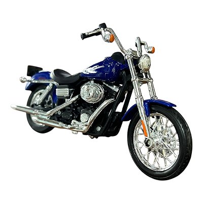 Miniatura Moto Harley Davidson Dyna Street Bob Maisto 1:18