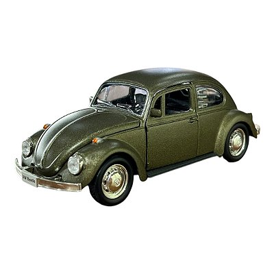 Miniatura Volkswagen Fusca Verde Pérola RMZ 1:32
