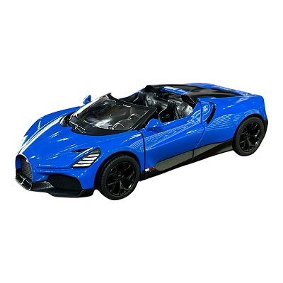 Miniatura Bugatti Mistral Azul Kinsmart 1:36