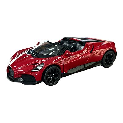 Miniatura Bugatti Mistral Vermelho Kinsmart 1:36