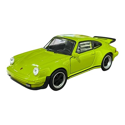 Miniatura Porsche 911 Turbo Verde Welly 1:36