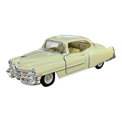 Miniatura Cadillac Coupe Bege Kinsmart 1:43