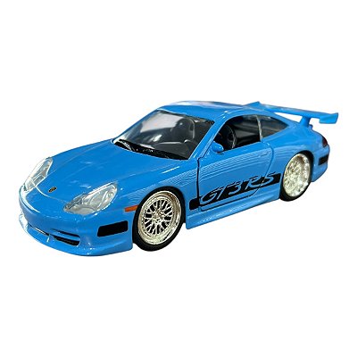 Miniatura Porsche 911 GT3 Azul Velozes Furiosos Jada 1:32