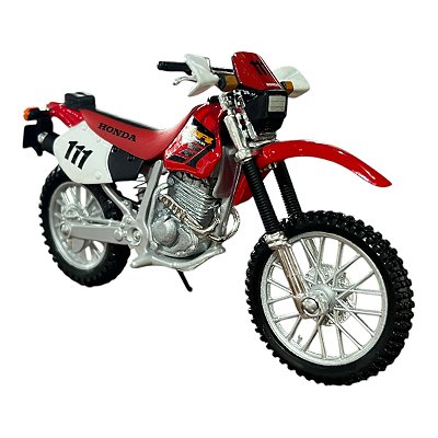 Miniatura Moto Honda XR400R Vermelho Maisto 1:18