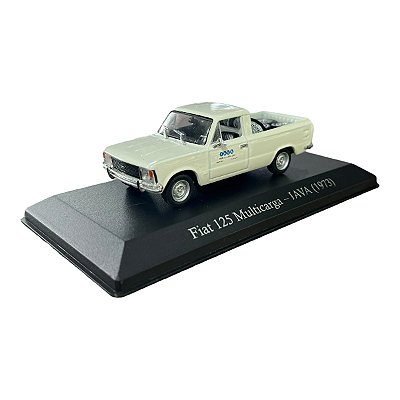 Miniatura Fiat 125 Multicarga 1973 Argentina Metal 1:43