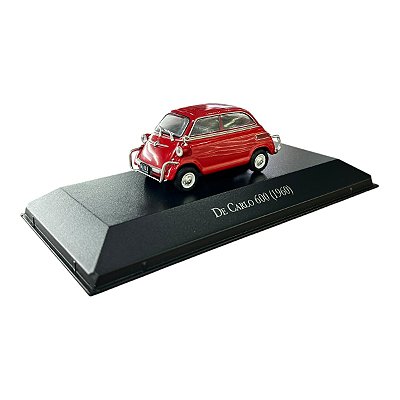 Miniatura De Carlo 600 1960 Vermelho Metal 1:43