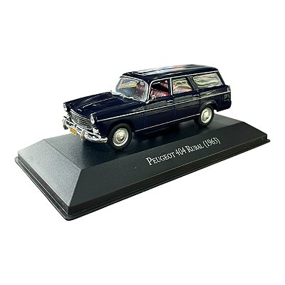 Miniatura Peugeot 404 Rural 1963 Metal 1:43