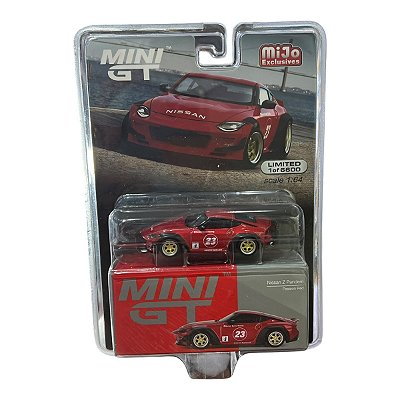 Miniatura MiniGT Nissan Z Pandem Red #722 1:64