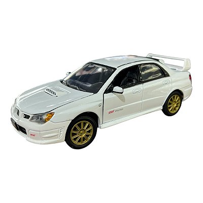 Miniatura Subaru Impreza WRX STI Branco Motormax 1:24