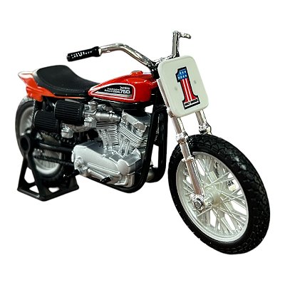 Miniatura Moto Harley Davidson XR750 Maisto 1:18