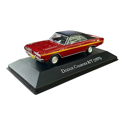 Miniatura Dodge Charger R/T 1975 - Edição 17 1:43