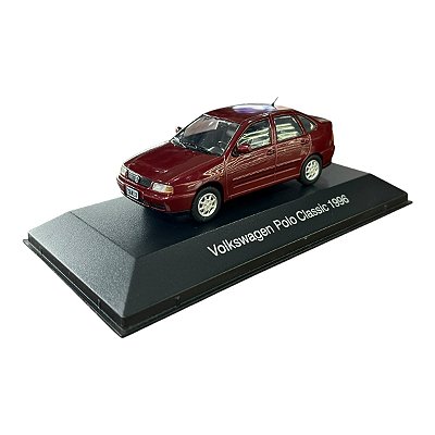 Miniatura Volkswagen Polo 1996 Bordô Argentina Metal 1:43