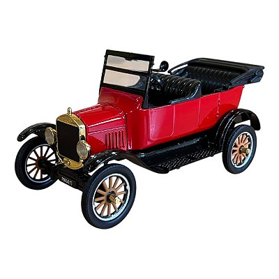Miniatura Ford Model T 1925 4 Portas Sem Capota 1:24