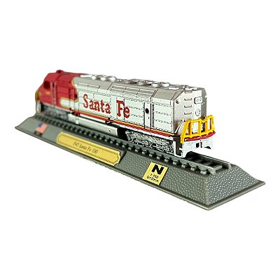 Miniatura Locomotiva F45 Santa Fé 100 USA 1:160 N Del Prado