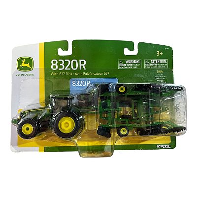 Miniatura John Deere Trator 8320R Pulverizador 1:64