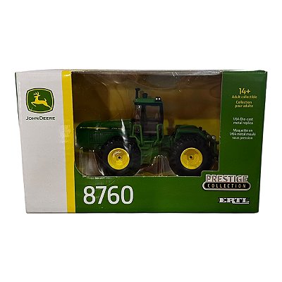 Miniatura John Deere Trator 8760 1:64