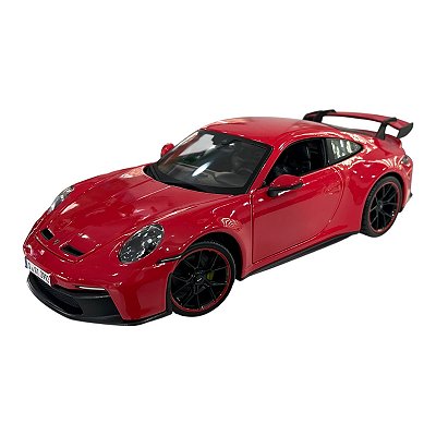 Miniatura Porsche 911 Gt3 Vermelho Metal Maisto 1:18