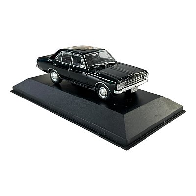 Miniatura Chevrolet Opala 2500 Preto Metal 1:43