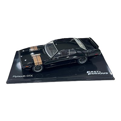 Miniatura Velozes e Furiosos Plymouth GTX Runner E.16 1:43