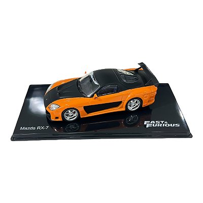 Miniatura Velozes e Furiosos Mazda RX-7 Han - Edição 21 1:43