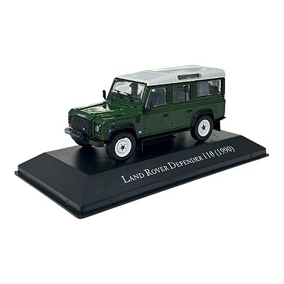 Miniatura Land Rover Defender Verde - Edição 36 1:43