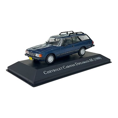 Miniatura Chevrolet Caravan Diplomata 1988 - Edição 35 1:43