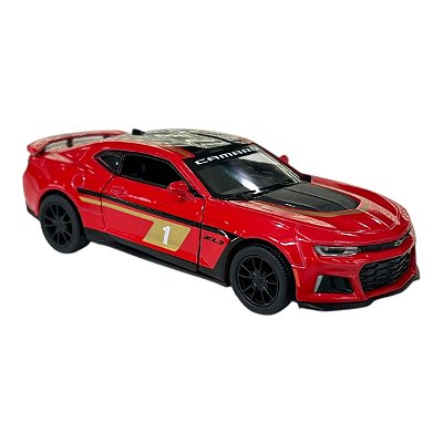 Miniatura Chevrolet Camaro ZL1 Livery Vermelho 1:38