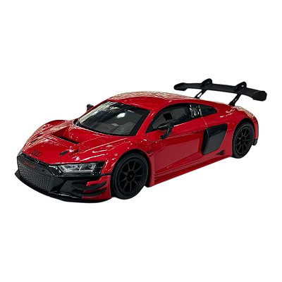 Miniatura Audi R8 Lemans GT3 Vermelho Motormax Metal 1:24