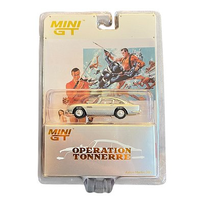 Miniatura MiniGT Aston Martin DB5 James Bond 007 França 1:64