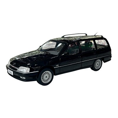 Miniatura Chevrolet Omega Suprema Preto 1991 Metal 1:24