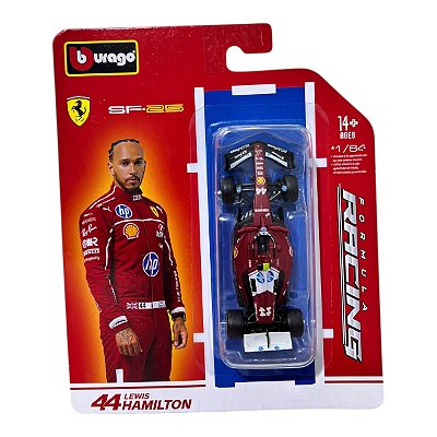 Miniatura Formula 1 F1 Ferrari SF25 Hamilton 44 1:64