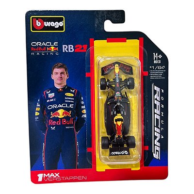 Miniatura Formula 1 F1 Red Bull RB21 Max Vestappen 1 1:64