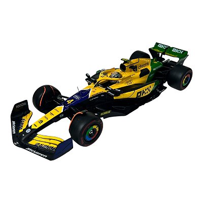 Miniatura Fórmula 1 F1 Mclaren MCL38 Lando Norris 4 1:24