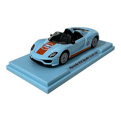Miniatura Porsche 918 Spyder Serie Gulf 1:61