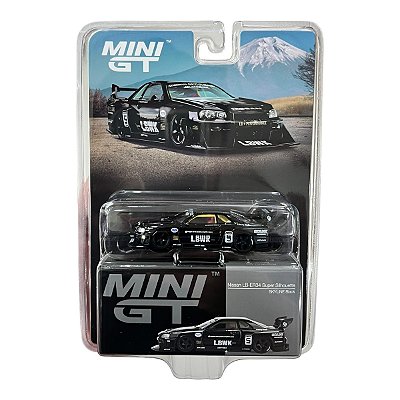 Miniatura MiniGT Nissan R34 Liberty Skyline Black #844 1:64