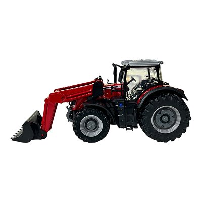 Miniatura Máquina Trator Massey Ferguson Burago 1:50