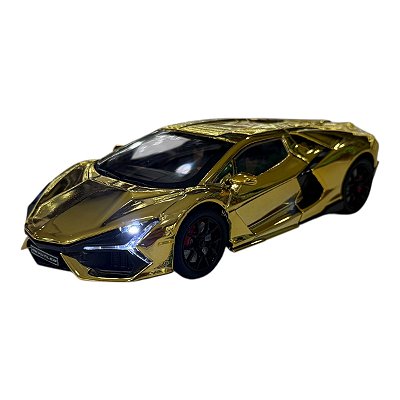 Miniatura Lamborghini Revuelto Acende Luz e Som 1:24
