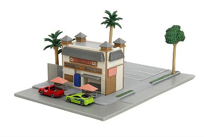 Miniatura Diorama Velozes e Furiosos Nano Cafe Jada 1:87