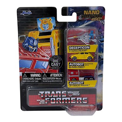 Miniatura Nano Transformers Jada 1:87