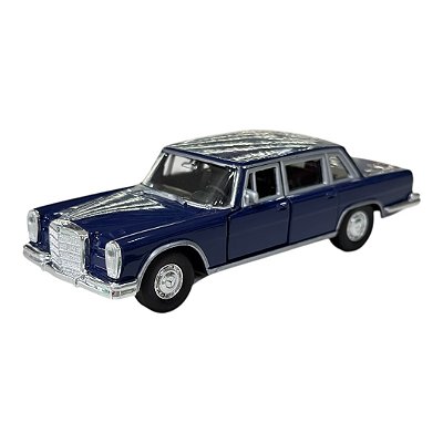Miniatura Mercedes Benz 600 Clássico Azul 1:38