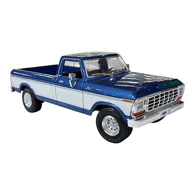 Miniatura Ford F150 1979 Azul Maisto 1:18