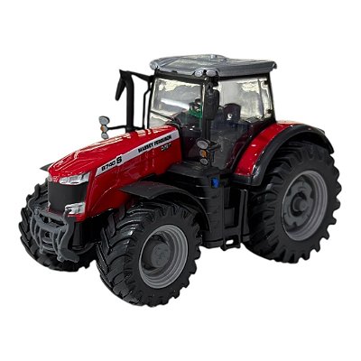 Miniatura Máquina Trator Massey Ferguson 8740s Burago 1:50