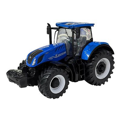 Miniatura Máquina Trator New Holland T7.315 HD Burago 1:50