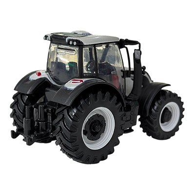 Miniatura Máquina Trator Valtra N174 Branco Burago 1:50