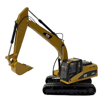 Miniatura Máquina Trator Caterpillar 323D Escavadora 1:50