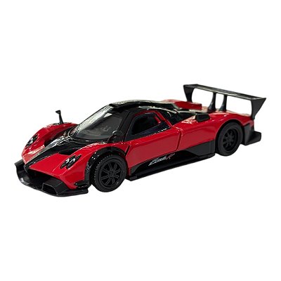 Miniatura Pagani Zonda R Vermelho RMZ Metal 1:36