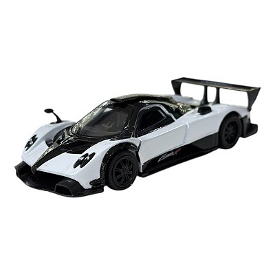 Miniatura Pagani Zonda R Branco RMZ Metal 1:36