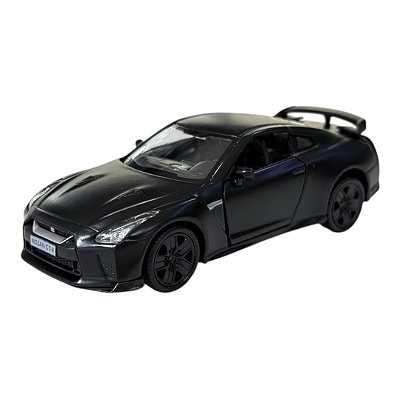 Miniatura Nissan GTR R35 Preto RMZ Metal 1:36